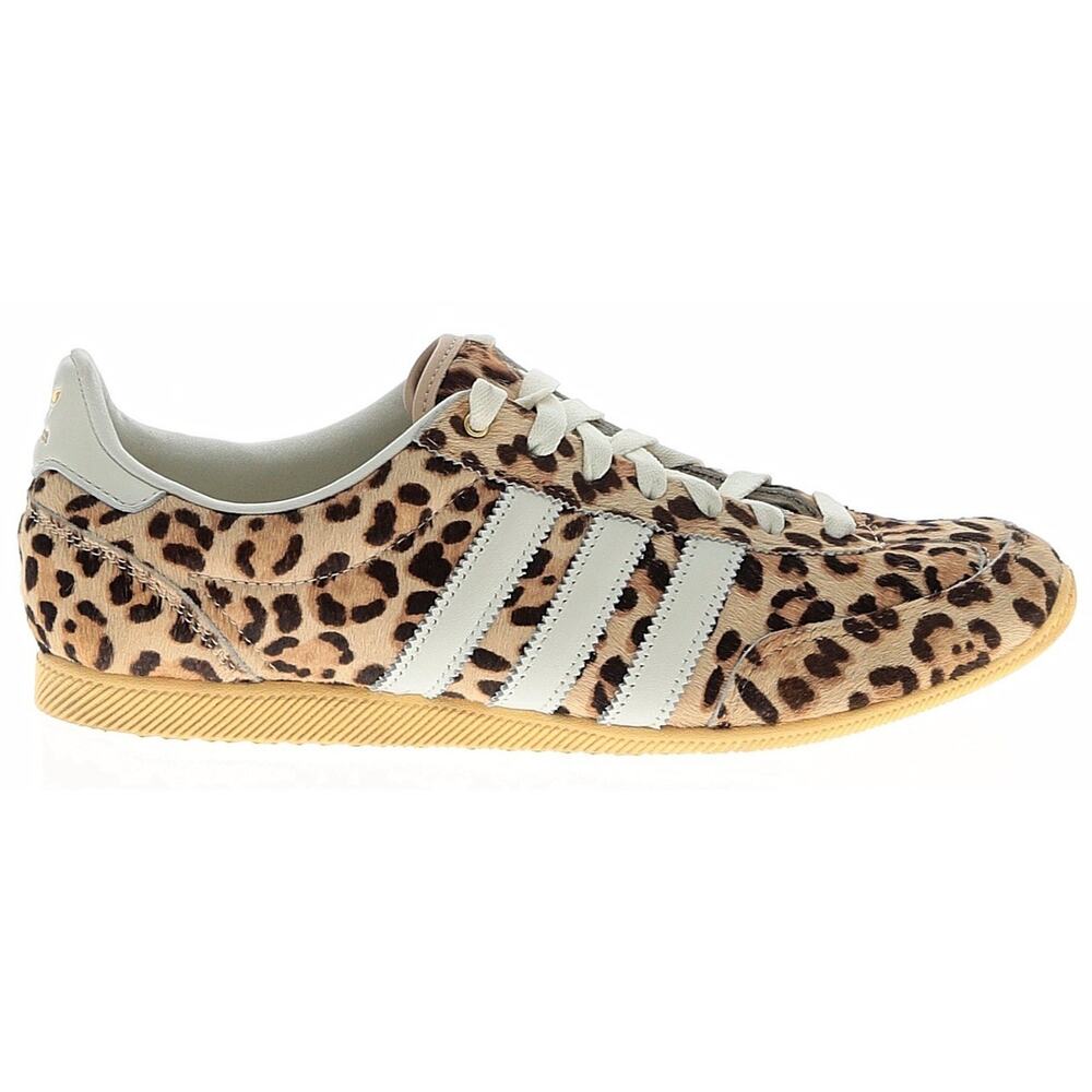 Adidas Samba Women Size 9 Leopard Animal Print Pony Hair Sneakers White Stripes - Picture 4 of 6